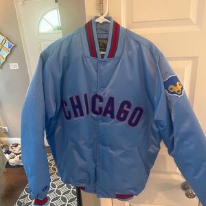 Chicago Cubs Majestic Cooperstown Collection Jacket